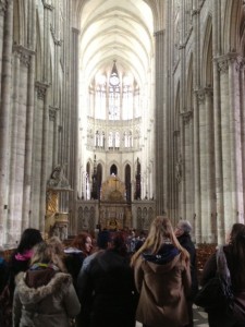 Der Besuch von Kirchen und Kathedralen zählte ebenso zum Programm...