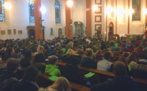 Die FSG-Gemeinschaft traf sich zum Jahresabschluss in der Pfarrkirche St. Jakobus in Biewer.