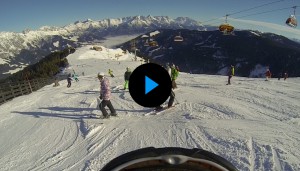 Blauer Himmel, weiße Piste - optimale Bedingungen zum Skifahren!