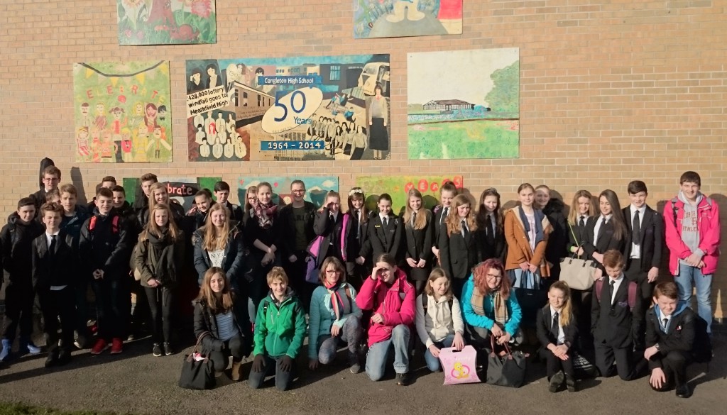 Internationale Begegnung mit der Congleton High School