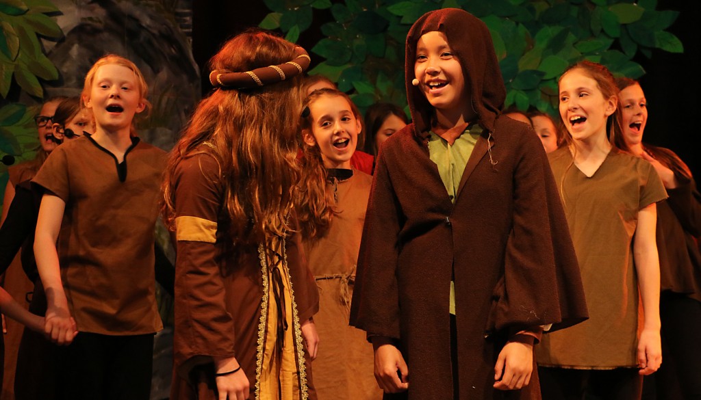 Freude an Spiel, Gesang und Tanz: Musical-AG spielte „Robin Hood“