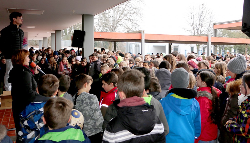 „Stunde der Sieger“ auf dem Schulhof