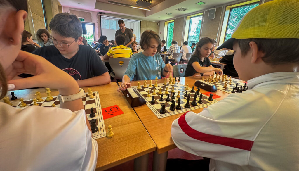 FSG-Schüler bestreiten Wettkampf am Schachbrett