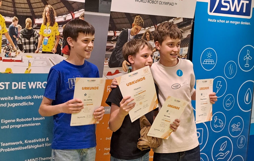 Platz auf dem Podium