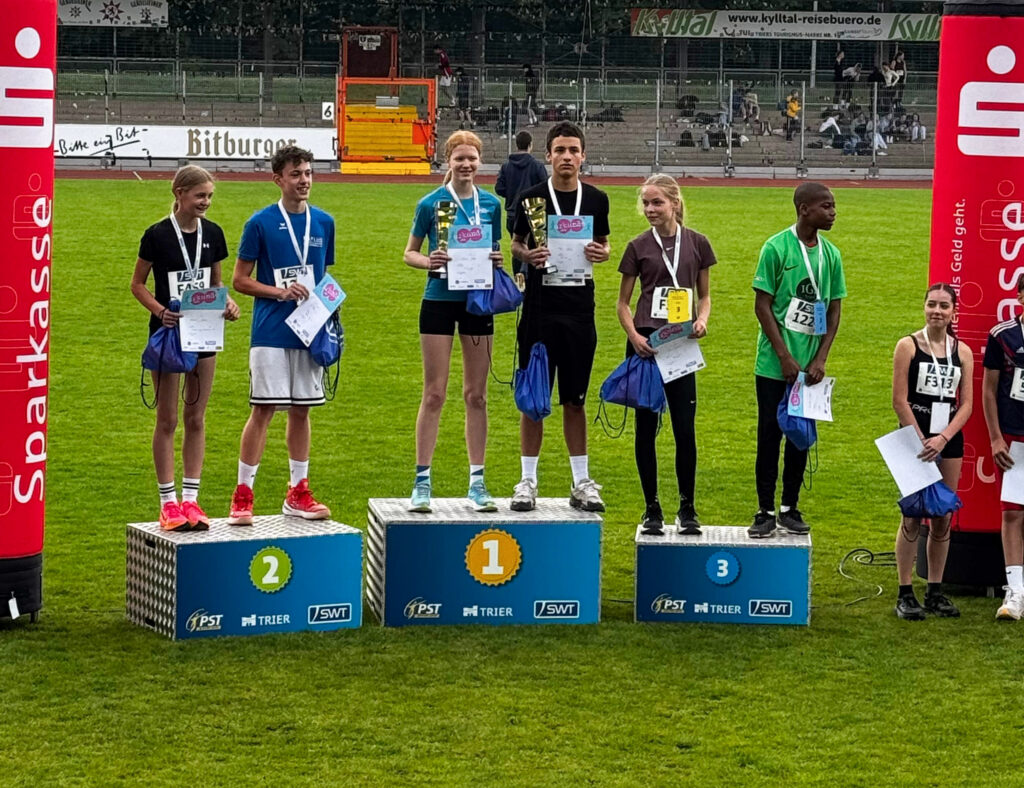 Schullaufmeisterschaft: Katharina auf Platz 2